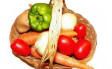 organic vegetables in a basket