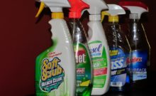 Cleaning Products with Chemicals