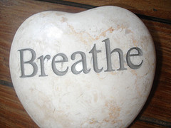 breathing stone reminder